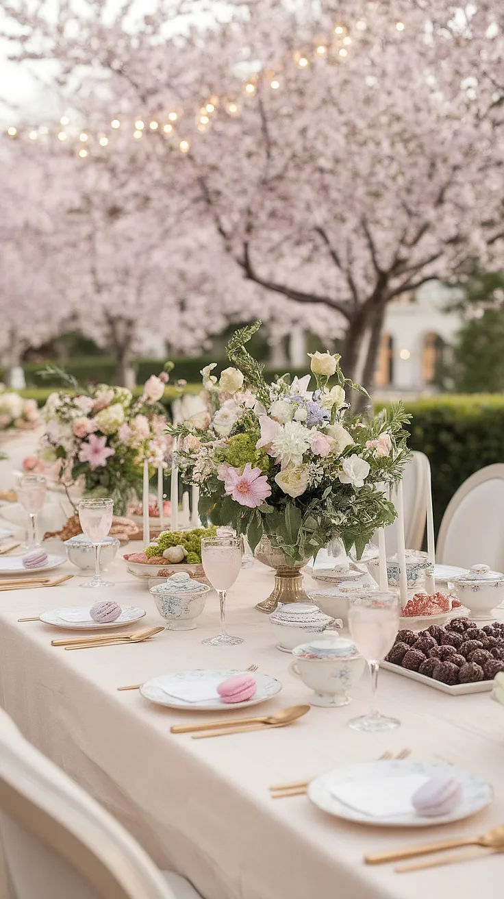 tea birthday party ideas mothers 1