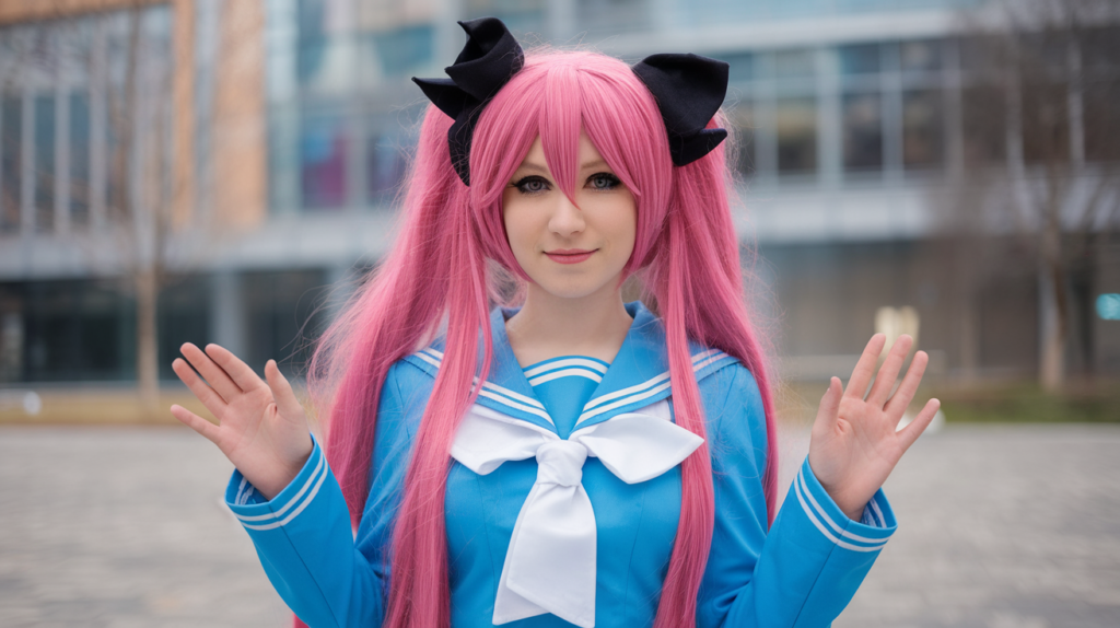 Madoka Kaname Cosplay