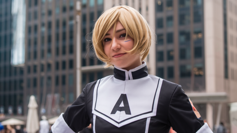 Short Hair Anime Cosplay