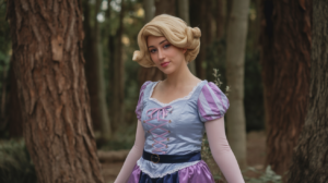 rapunzel cosplay short hair