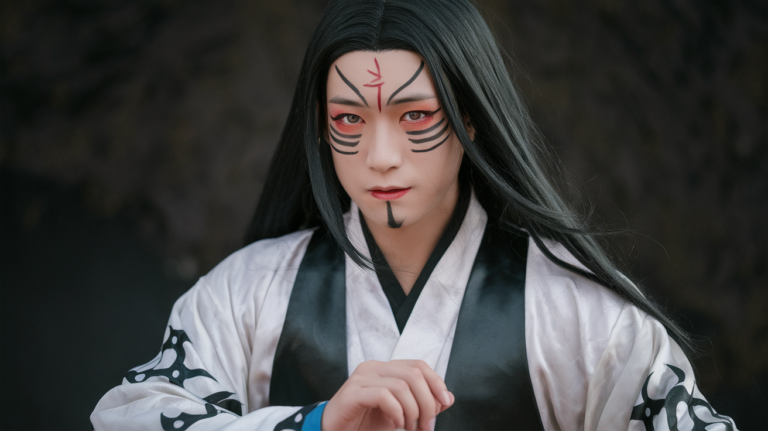 Wei Wuxian Cosplay Makeup