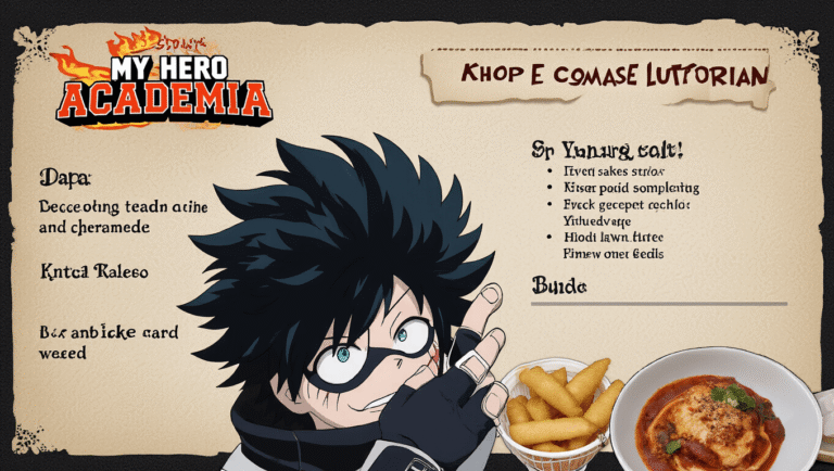 Cosplay tutorial featuring Dabi from My Hero Academia with detailed step-by-step images and costume construction techniques.