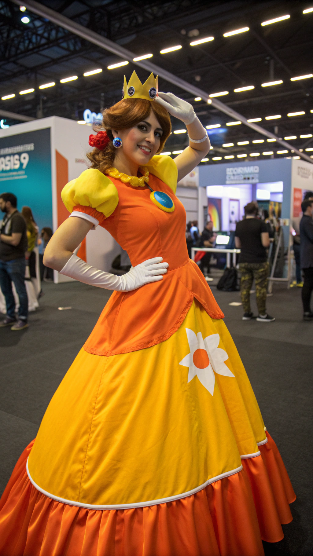 Princess Daisy cosplay