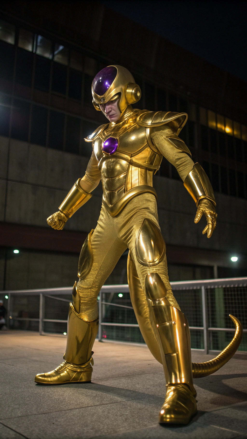 Golden Frieza cosplay