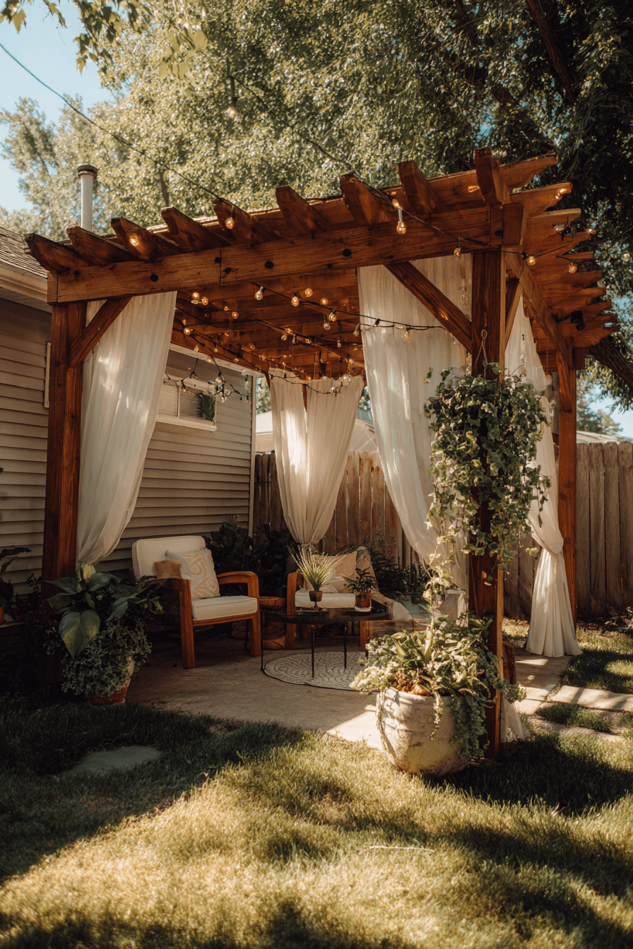 1 cozy affordable pergola haven