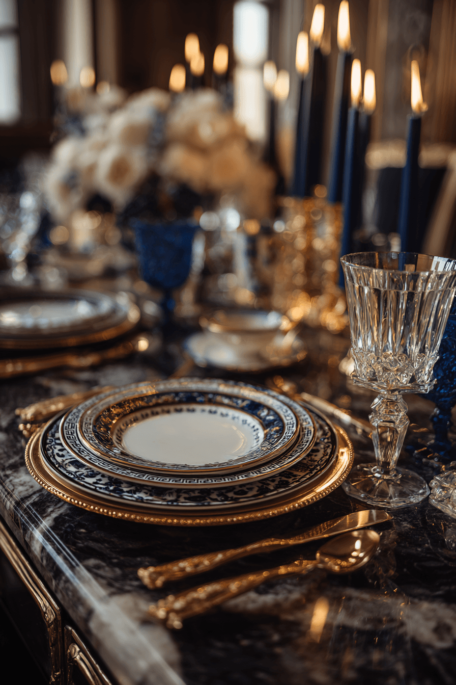 11 chic luxury dinnerware mood