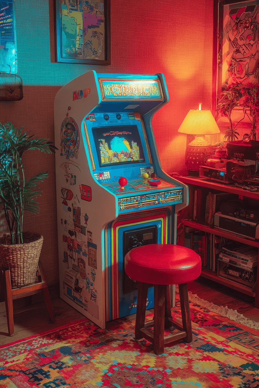 12 charming arcade gaming nook