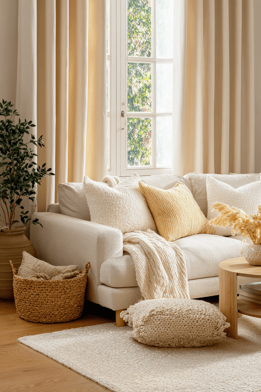 13 cozy cream pastel layers
