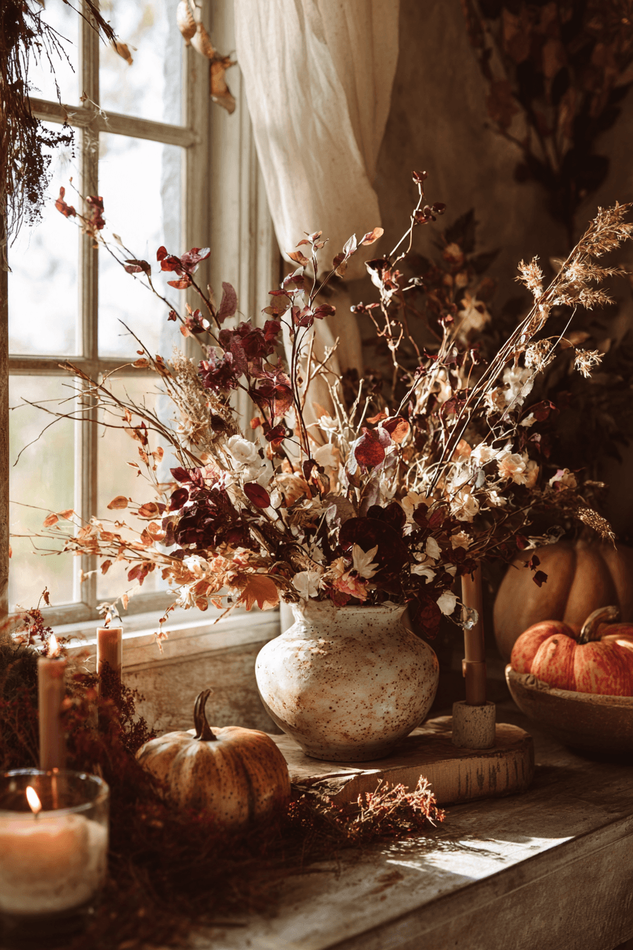 13 romantic autumn floral beauty