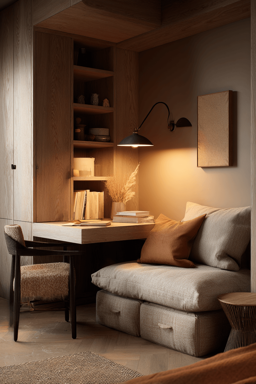 27 Bedroom With Study Table Interior Design Ideas for a Stylish and Productive Space 14 cozy burrow bedroom office