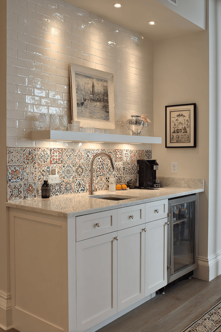 14 lively tile backsplash moment