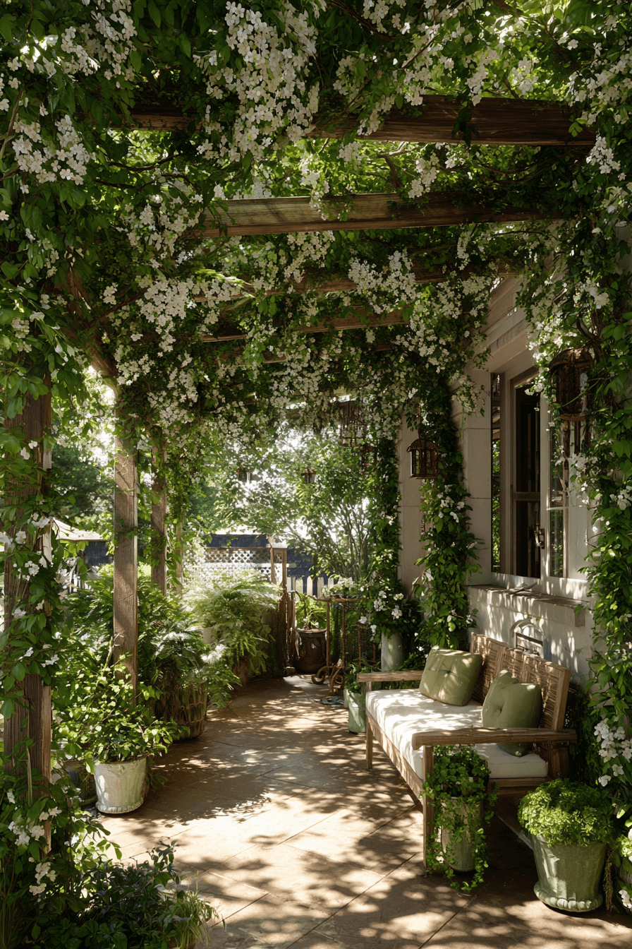 14 lush vine covered beauty