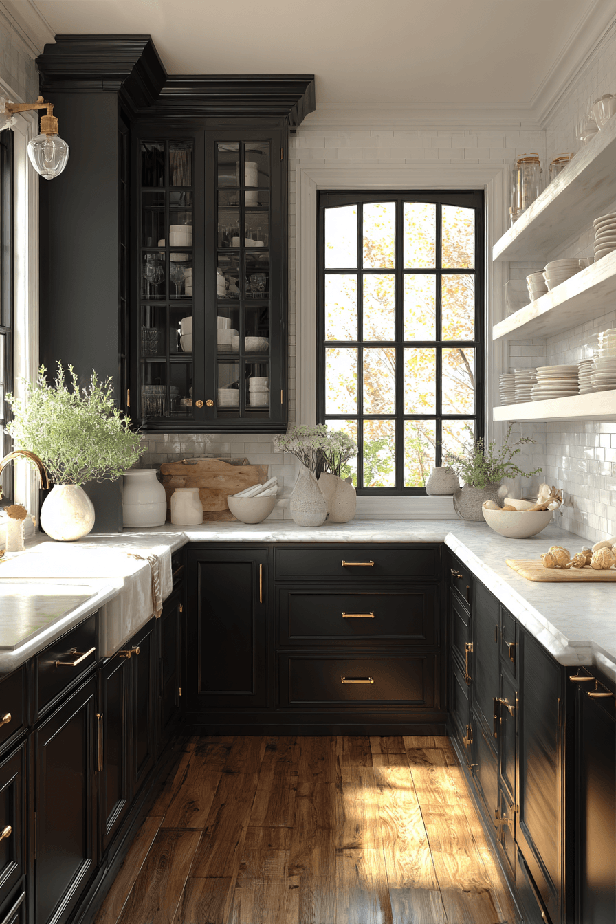 14 timeless black cabinet beauty
