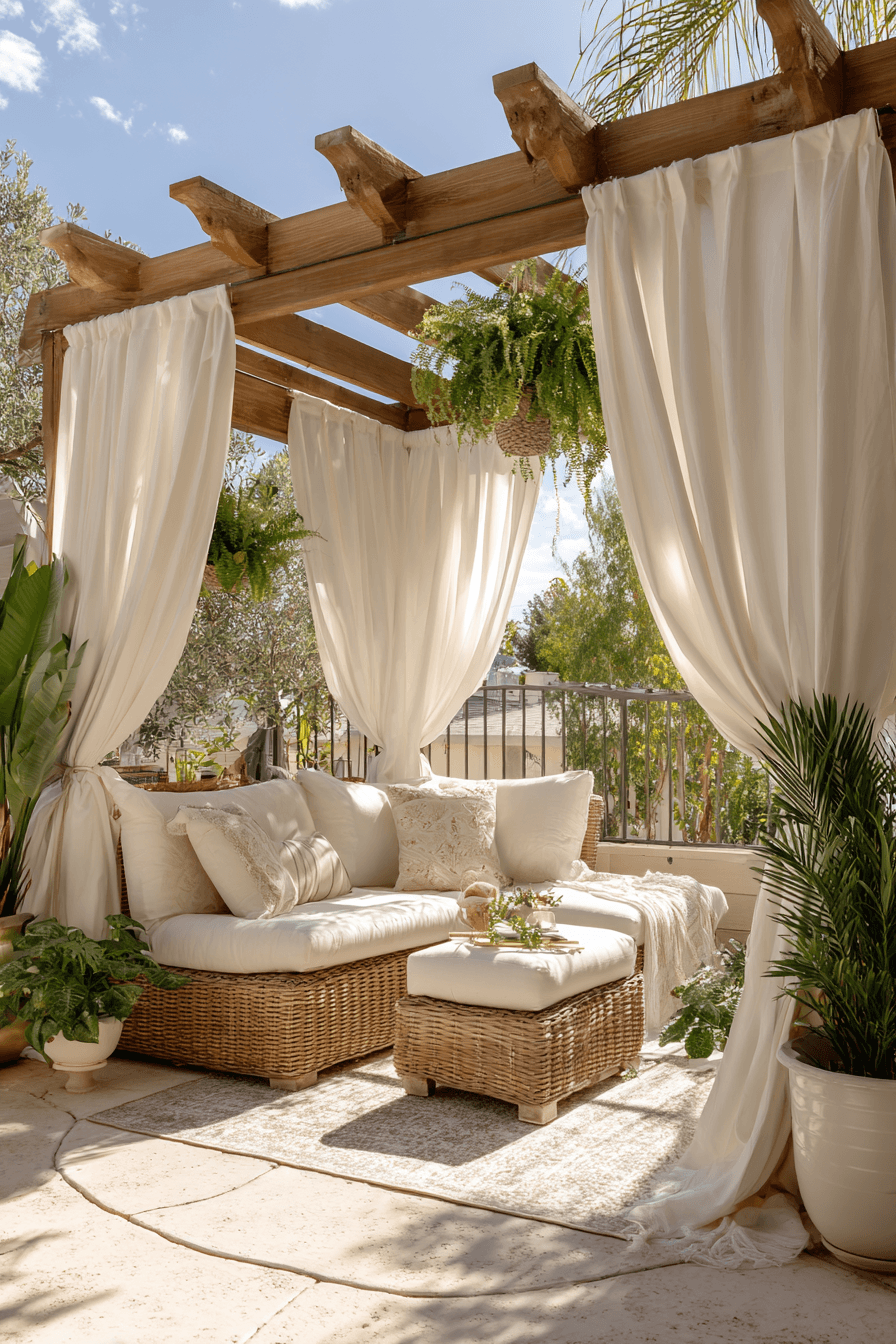 16 lovely outdoor curtain escape