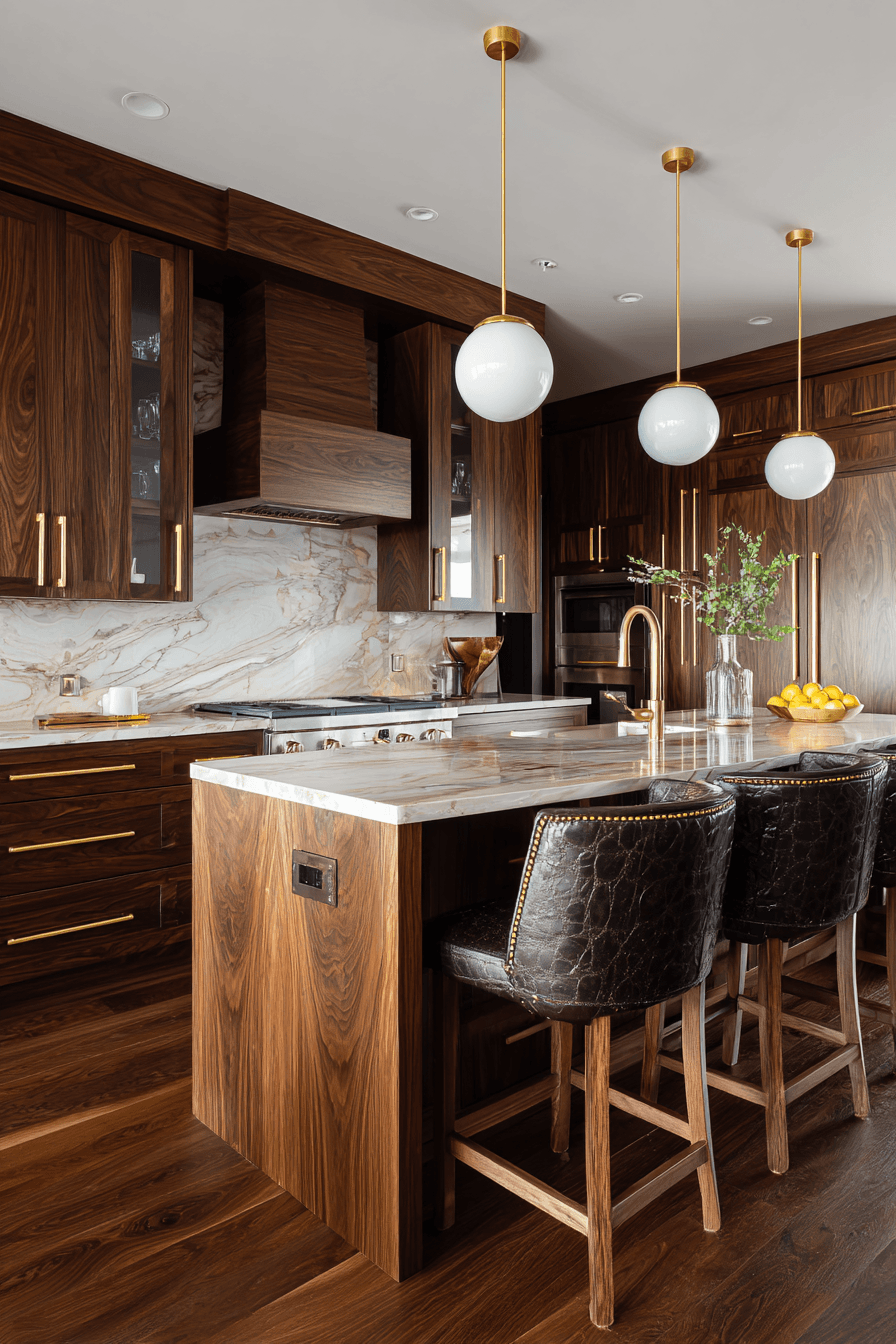16 luxe walnut cabinet warmth