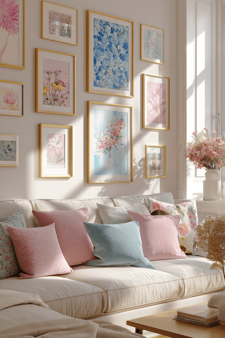 17 creative pastel gallery style