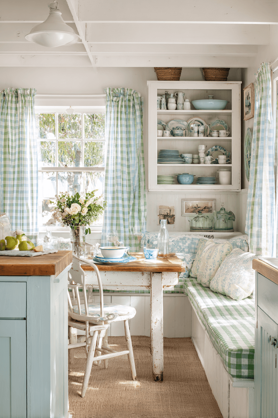 18 cheerful gingham kitchen joy