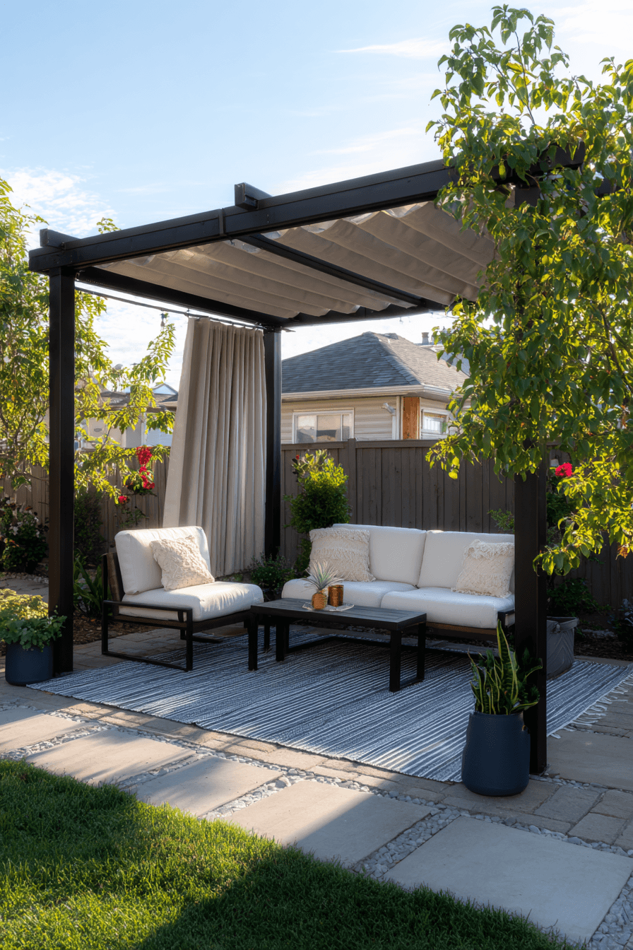 19 affordable metal pergola retreat