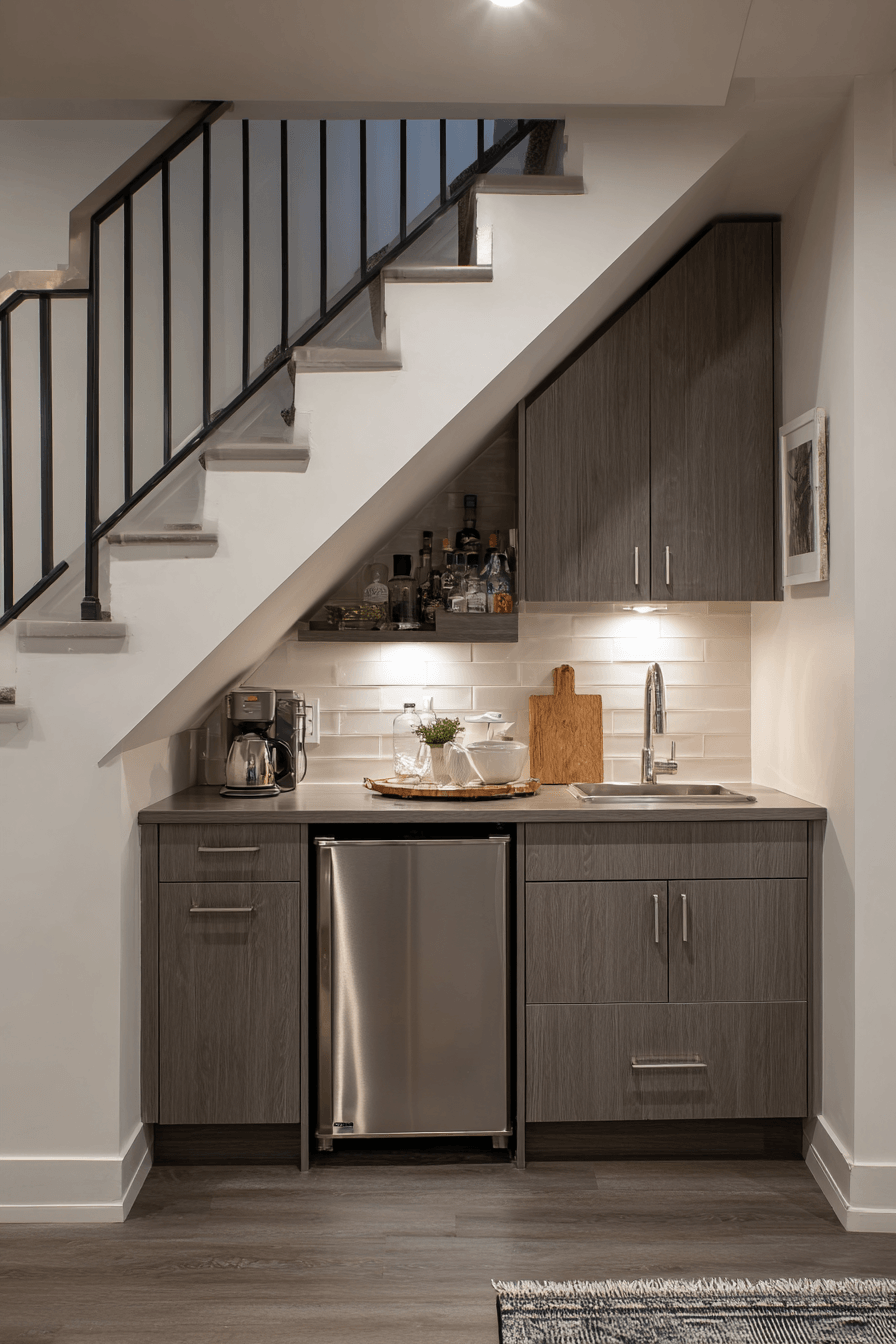 19 clever under stair kitchen nook