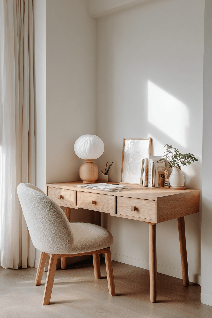 19 simple muji desk peace