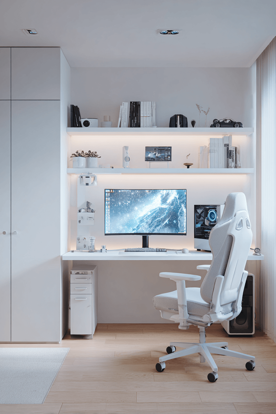 20 polished apple office setup
