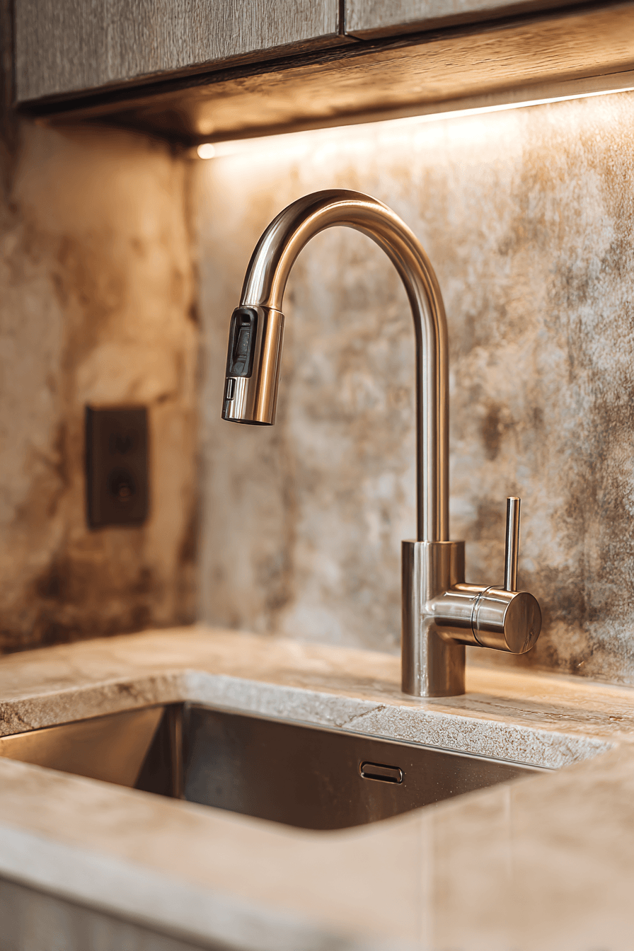 21 sleek moen faucet detail