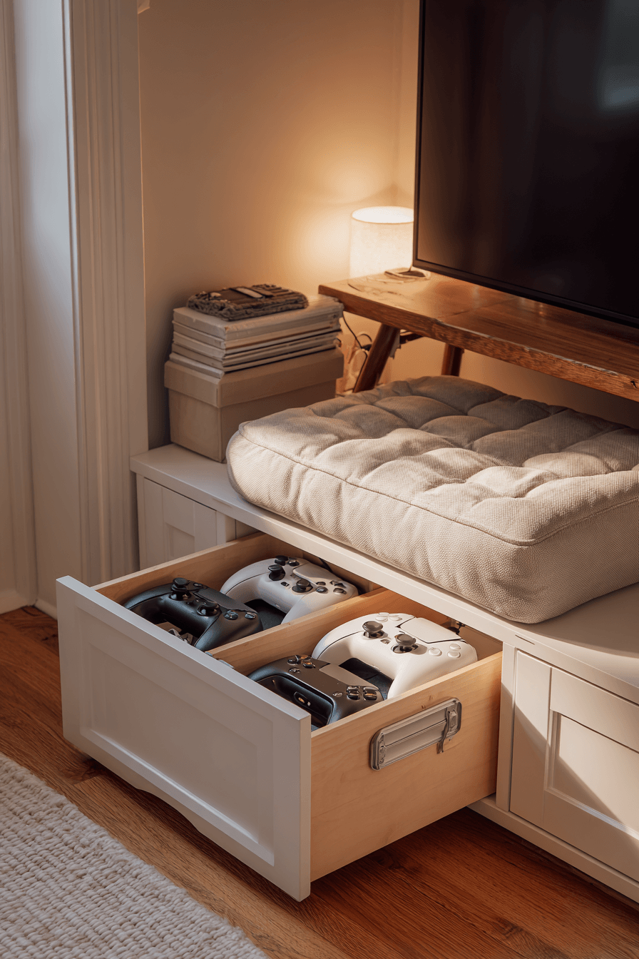 23 neat hidden game storage