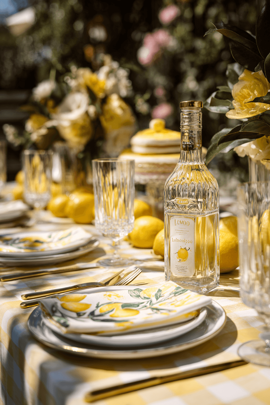 23 sunny limoncello party style