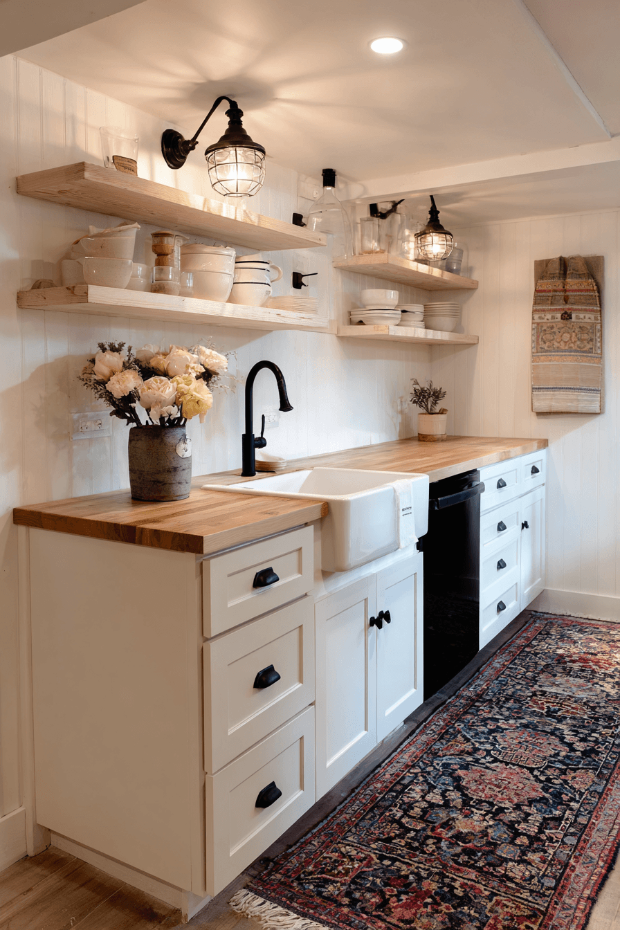 24 cozy farmhouse kitchenette charm