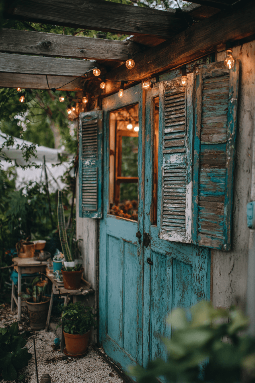 25 clever upcycled patio charm