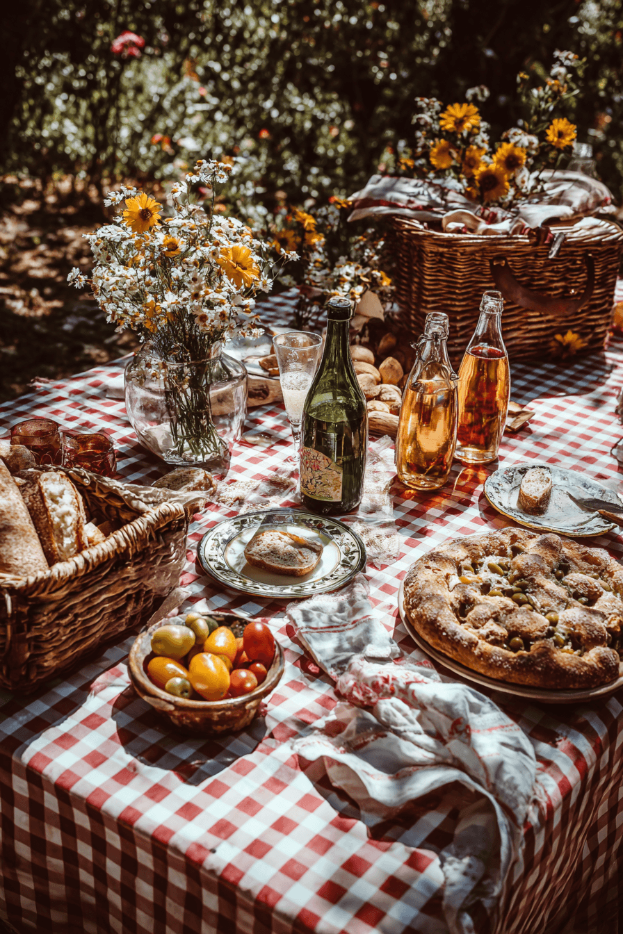 26 happy italian picnic setup