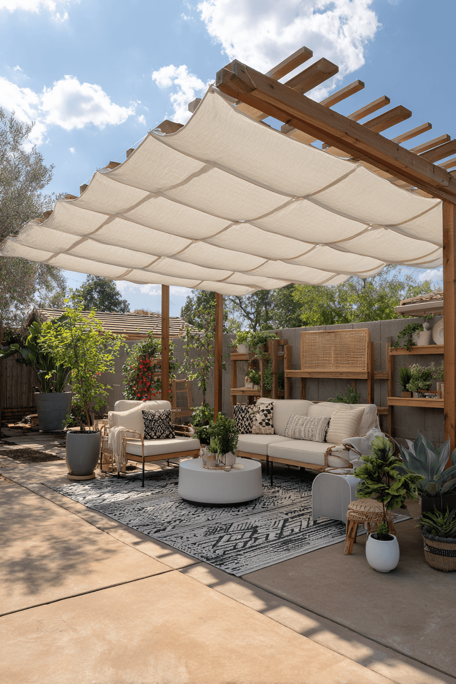 26 simple breezy shade sail