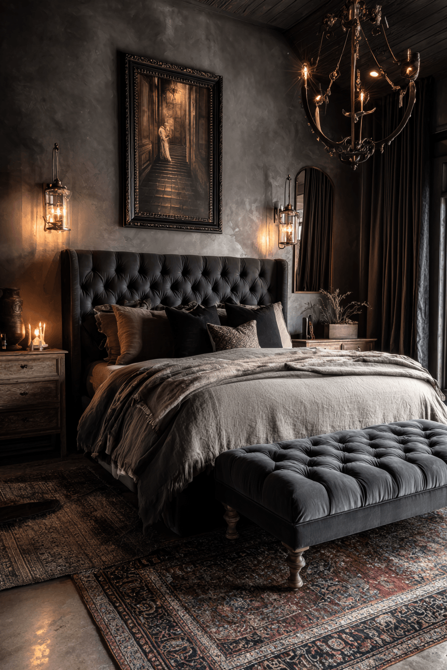 4 dramatic luxury bedroom escape