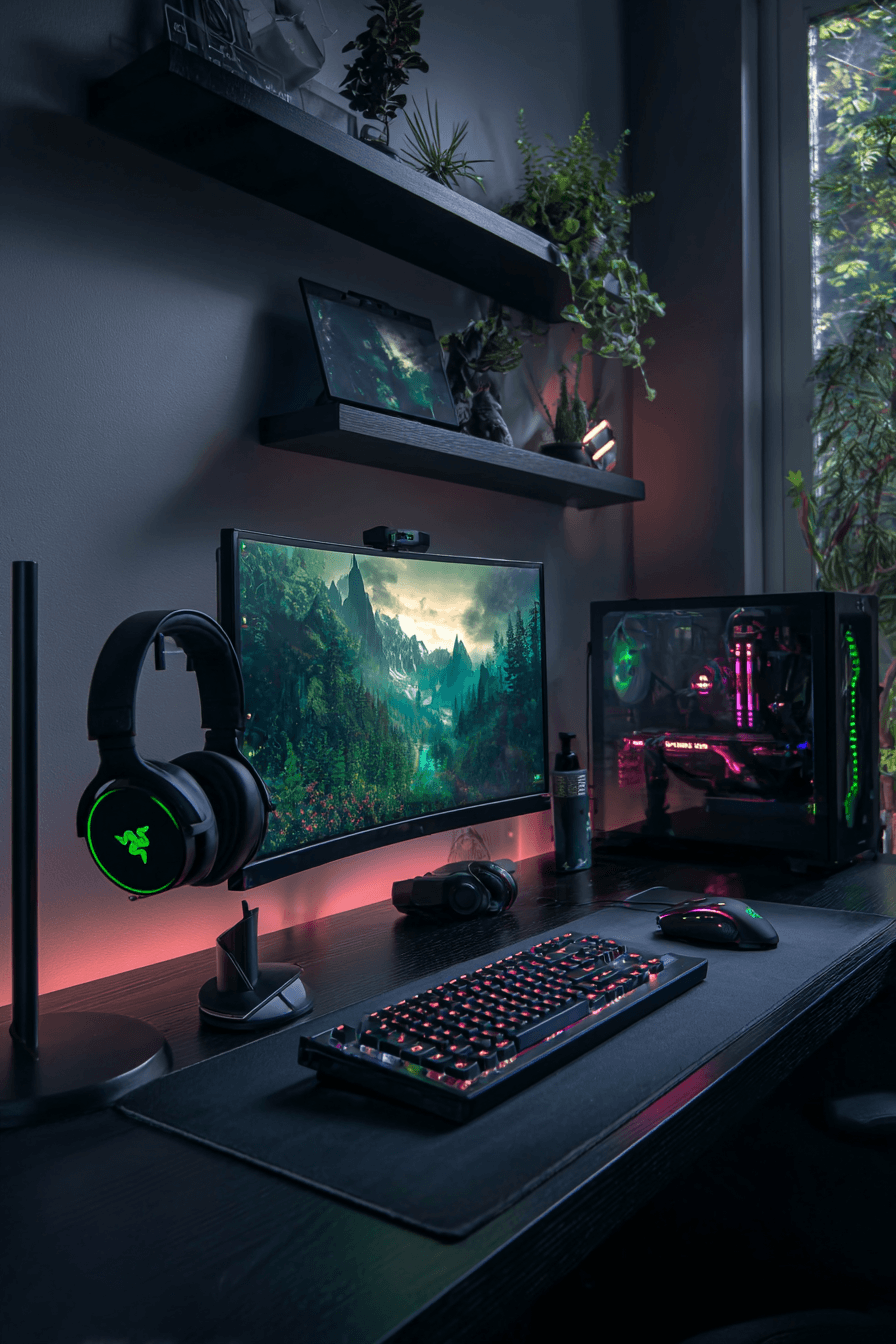 5 vibrant razer gaming station