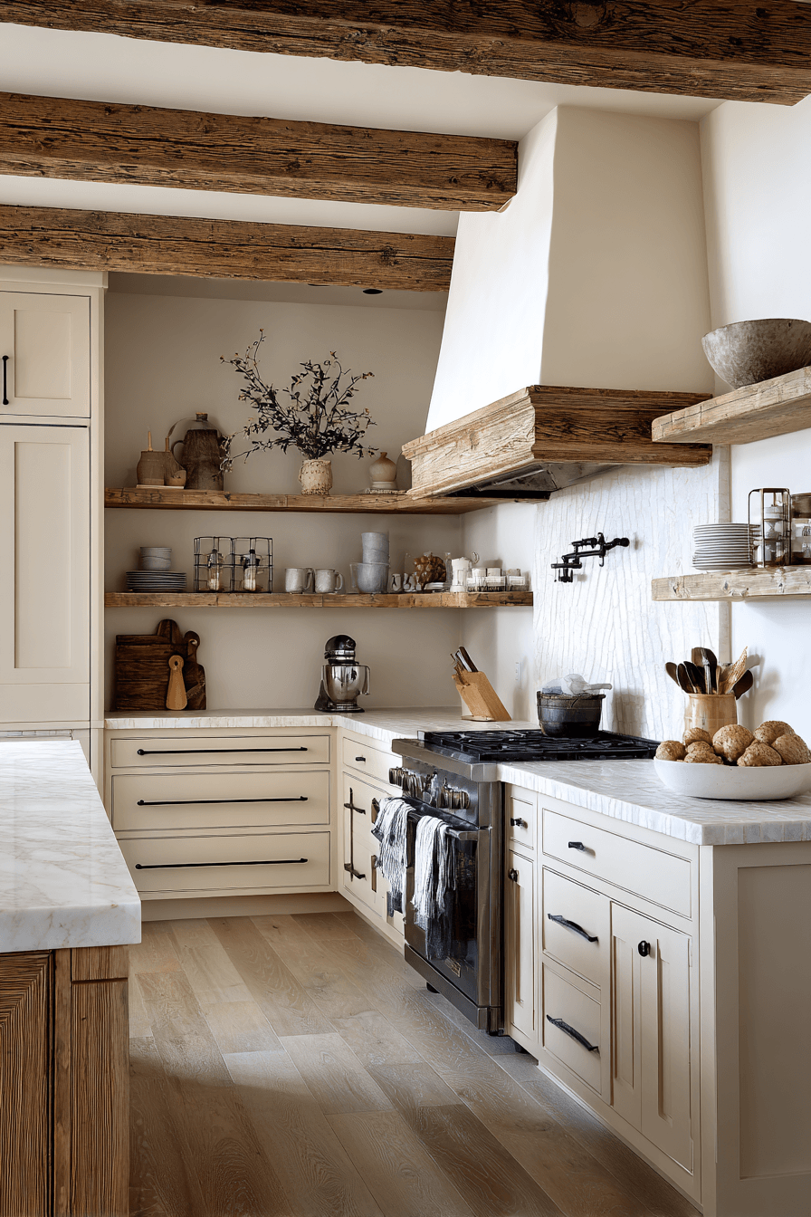 6 warm reclaimed wood character