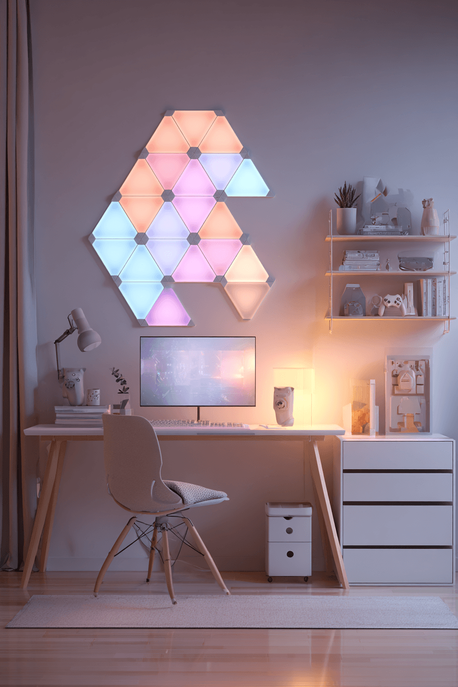 7 radiant nanoleaf wall glow