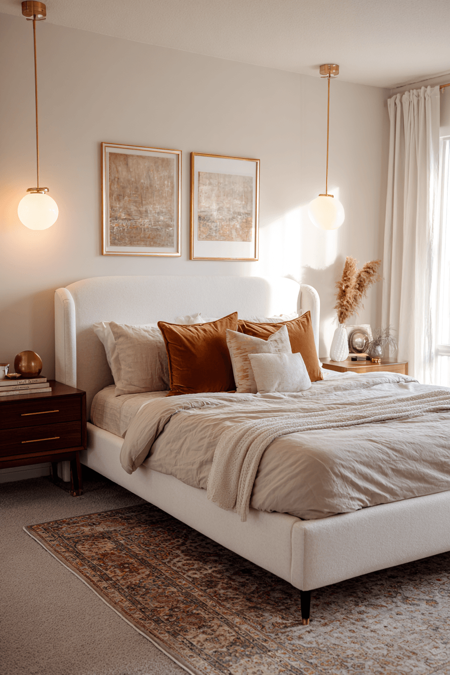 8 sleek regal bedroom retreat