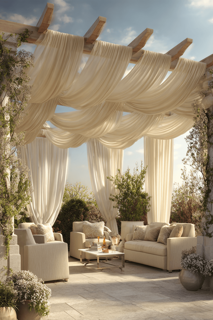 9 beautiful flowing canopy retreat