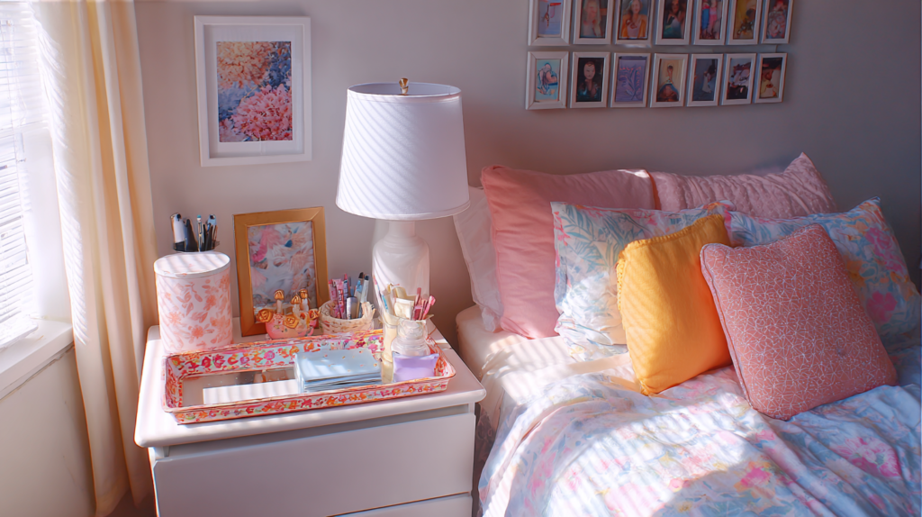 27 Bed Side Table Ideas to Inspire Your Perfect Bedroom Setup bed side table2