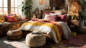 boho dorm room2