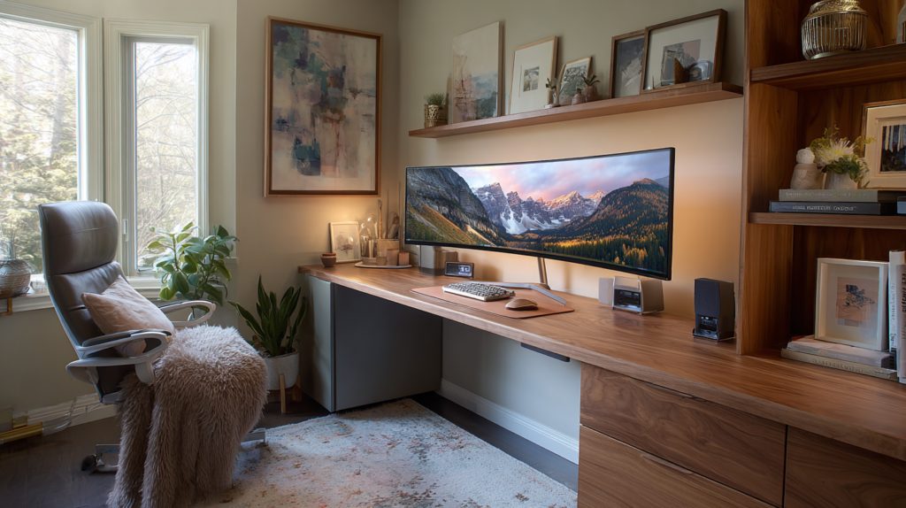 27 Home Office Ideas That Will Upgrade Your Work from Home Setup home office ideas2