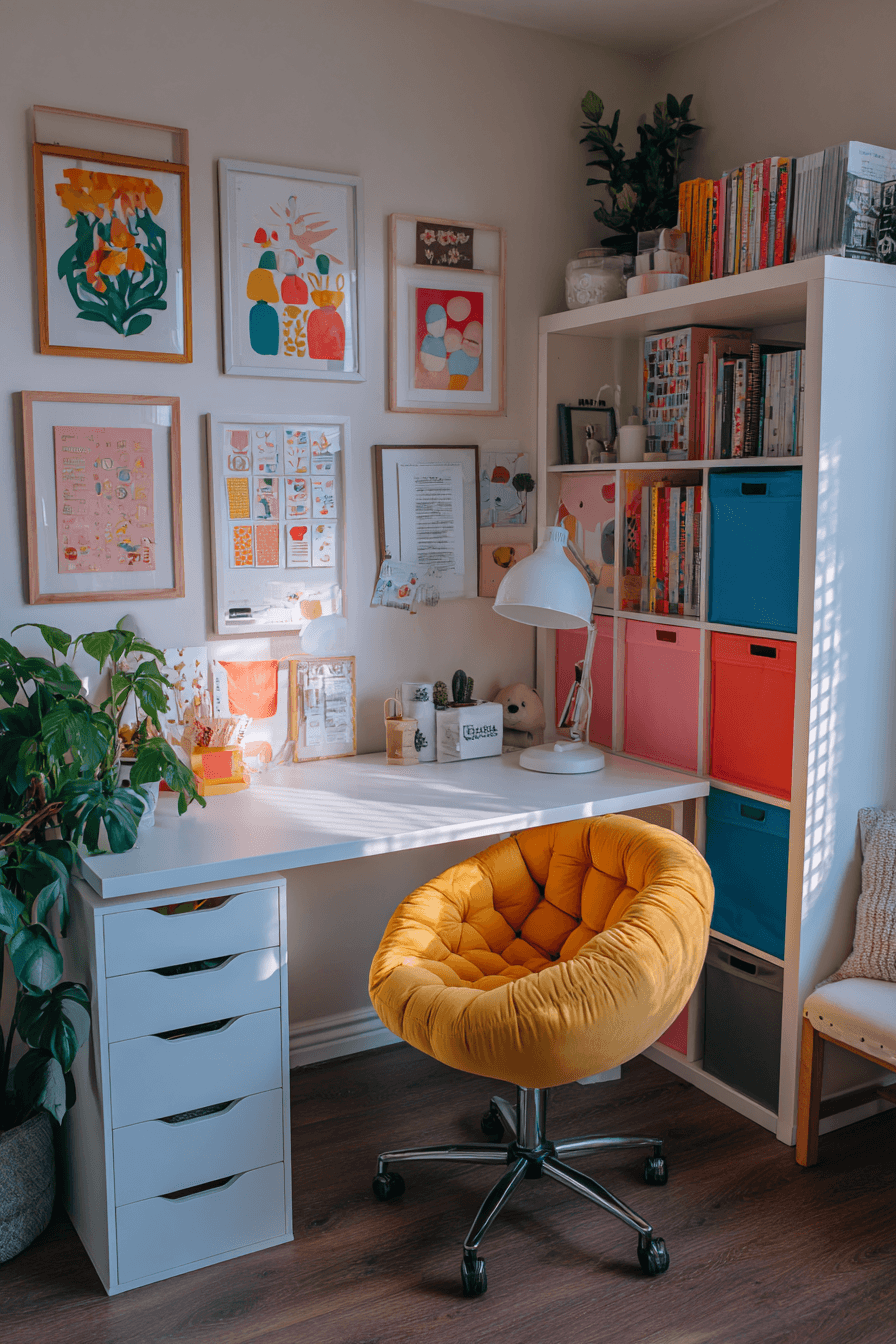 1 bright ikea office joy