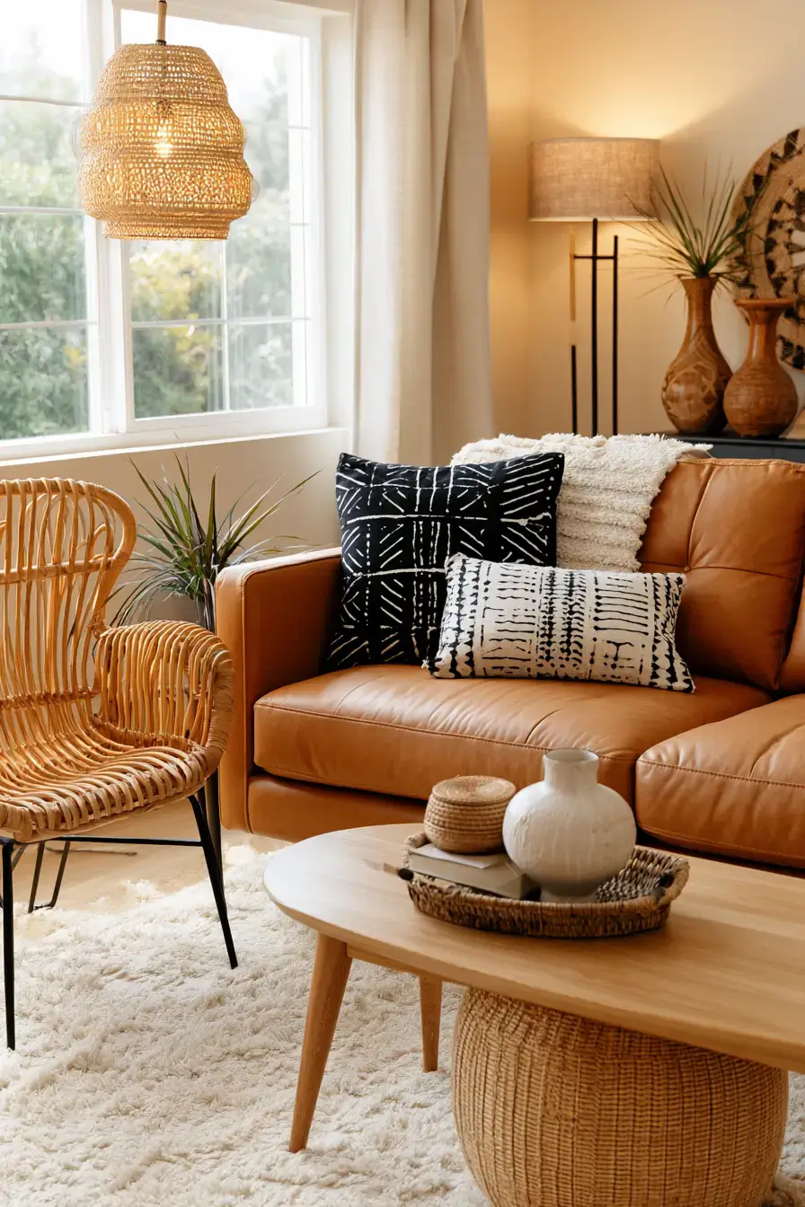 11 striking mudcloth pillow style