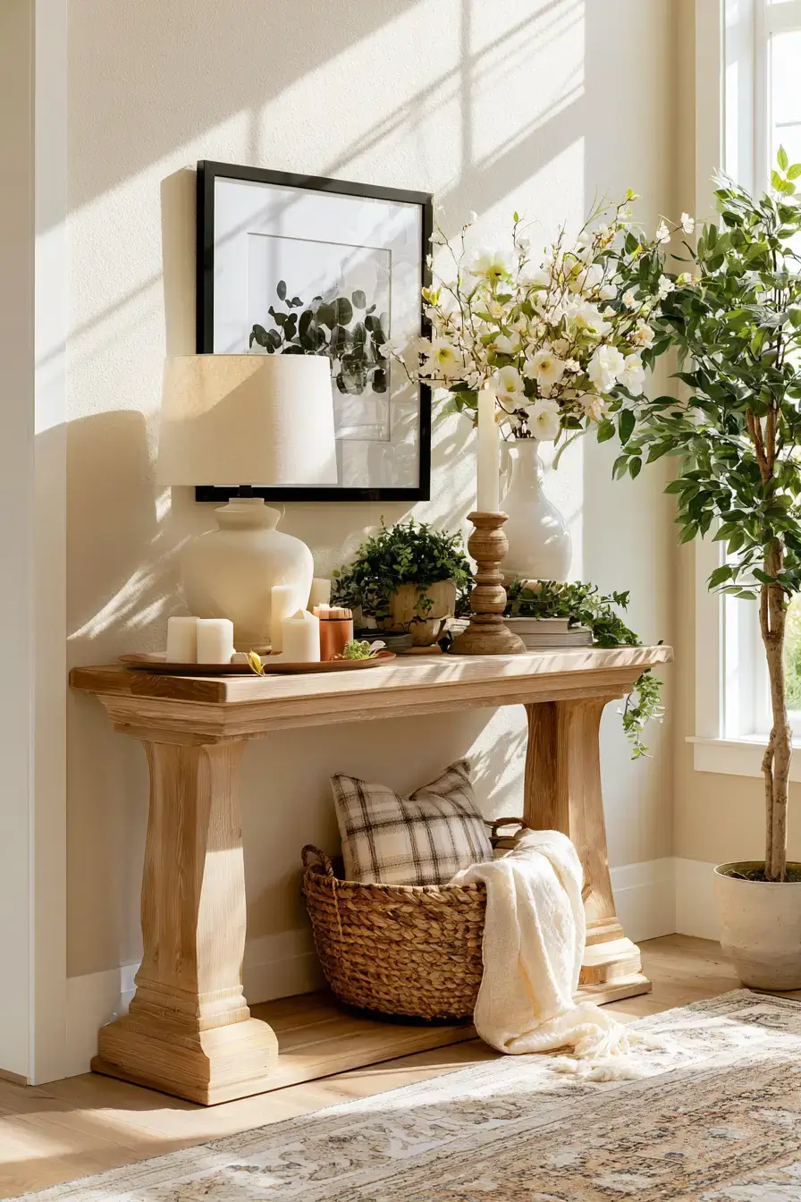16 warm kirkland entry table