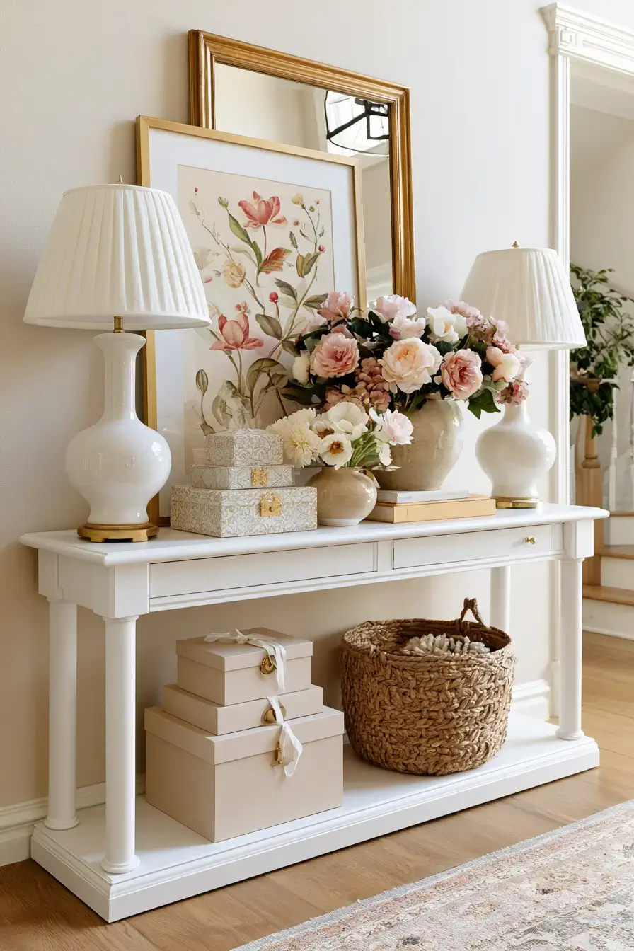 17 graceful ballard designs console