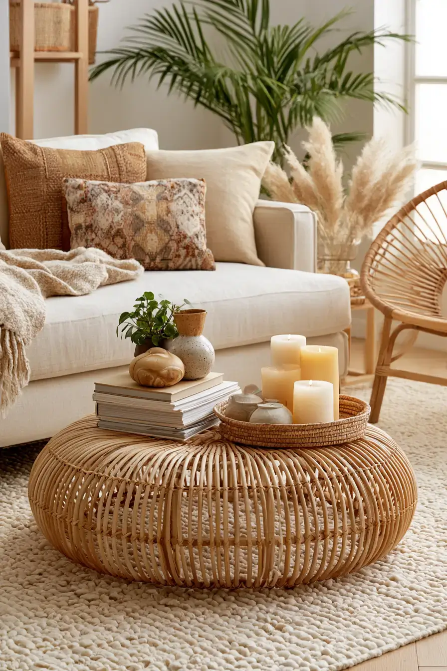 17 relaxed woven table moment