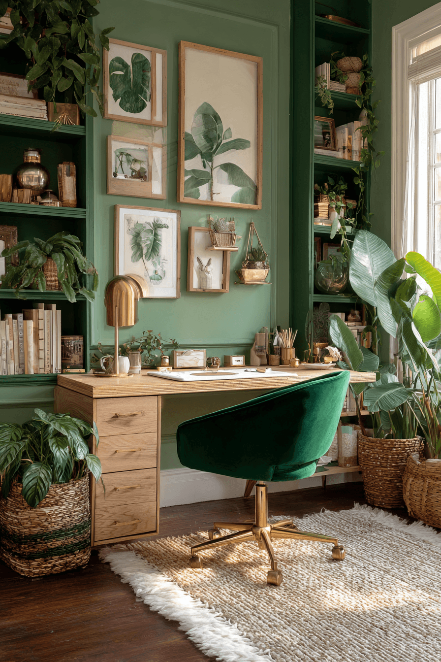 19 fresh green office mood
