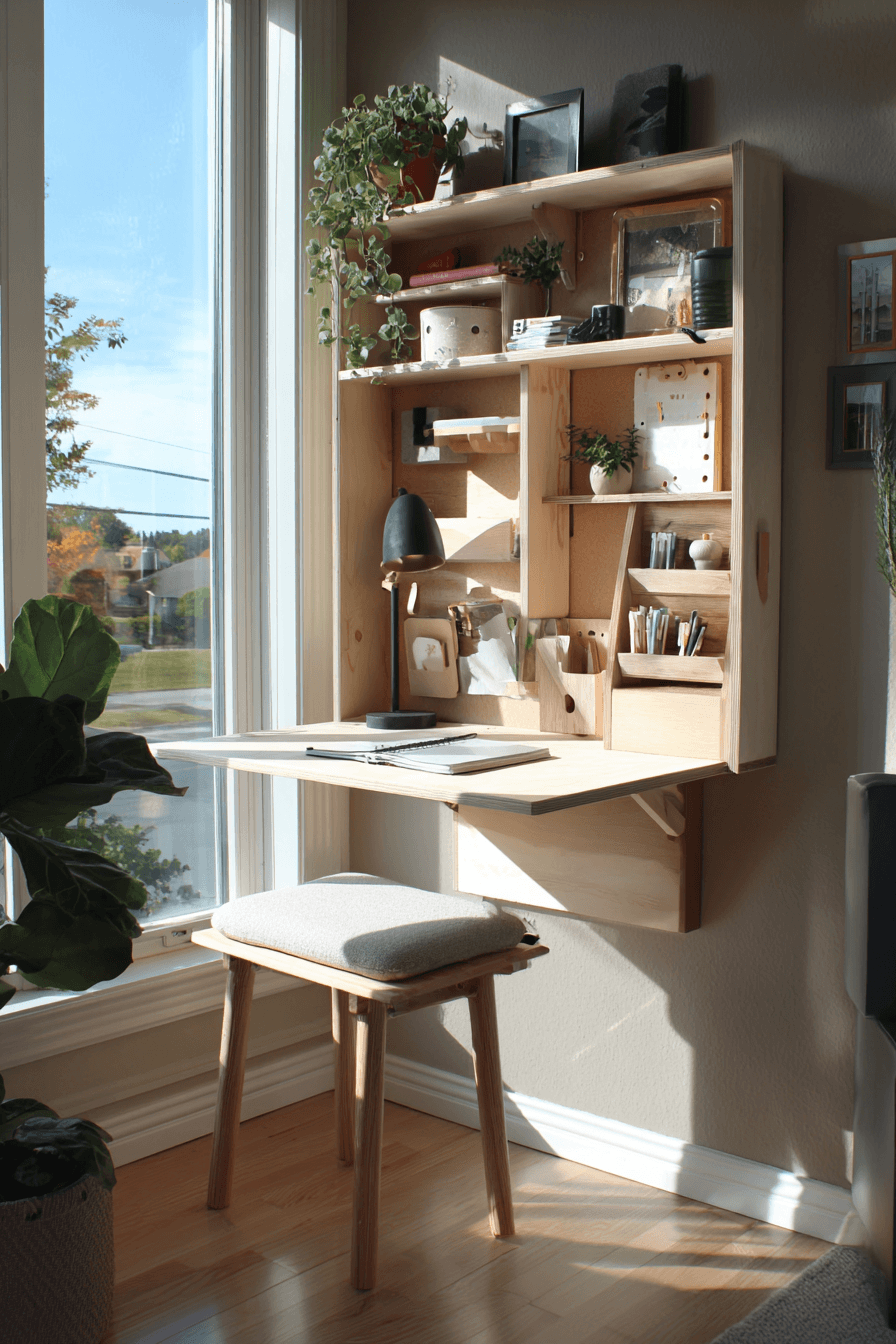 24 clever space saving desks
