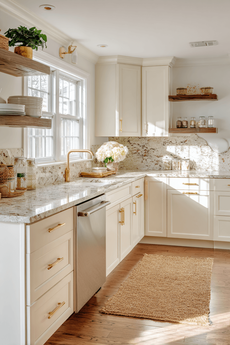 25 airy small kitchen granite