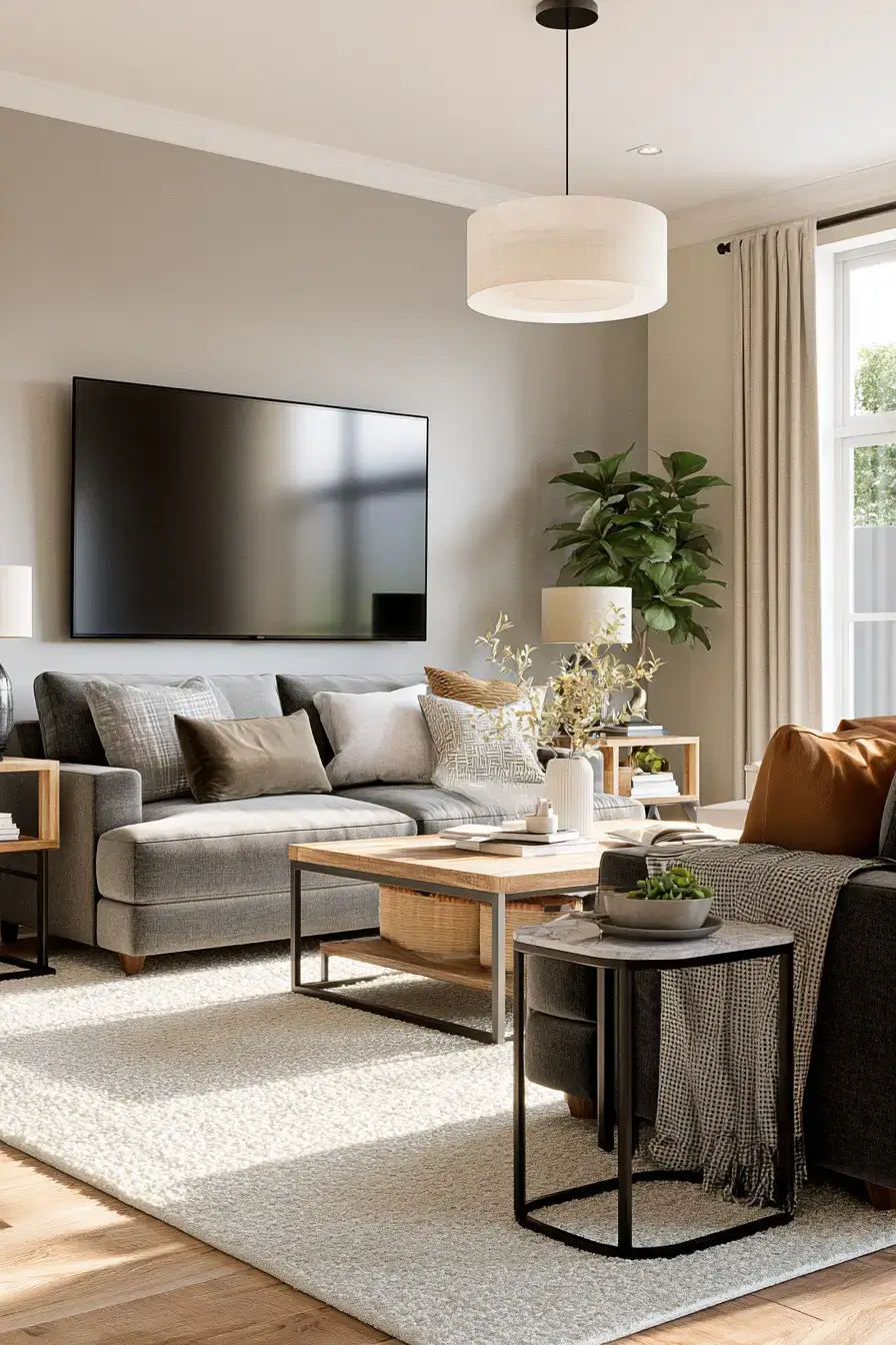 5 polished wayfair media room